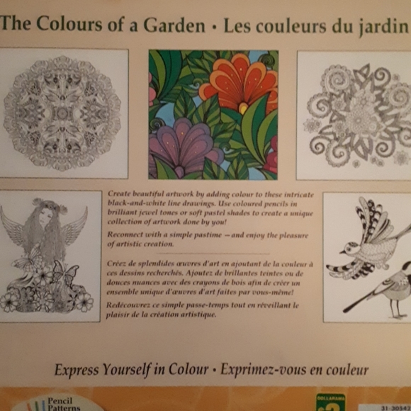 NWT - Garden Colouring Book - Picture 2 of 8